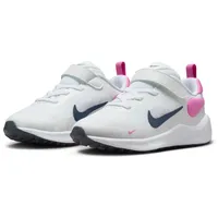 Nike Revolution 7 Sneaker mit Klettverschluss Kinder 103 white/midnight