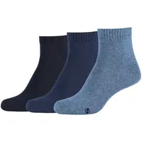 SKECHERS Damen Socken, Basic, Blau, 35 - 38)