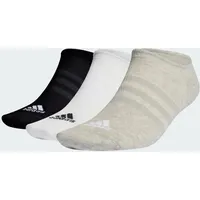 Adidas Thin and Light No-Show Socken, 3 Paar Medium