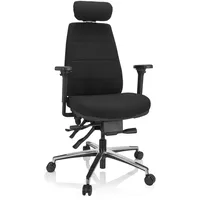 HJH Office Bürostuhl PHOENIX PRO I Stoff Schwarz ergonomischer