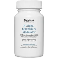 NatuGena R-Alpha-Liponsäure Modulator | 30 Kapseln | bioaktive R
