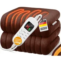 Kesser Heizdecke mit Abschaltautomatik 180 x 130 cm Braun