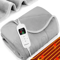 Kesser KESSER® Heizdecke aus Plüsch TÜV SÜD GS geprüft