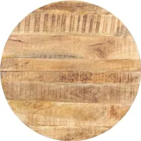 VidaXL Esstisch 80 cm Raues Mangoholz