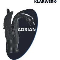 Klarwerk ADRIAN Waschtischarmatur Schwarz matt
