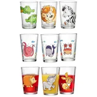 Ritzenhoff & Breker Tiere Kindergläser 9er Set bunt