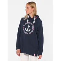 Zwilling Zwillingsherz Hoodie »"Strandglück Paillette"«, mit Anker-Motiv und "Moin"-