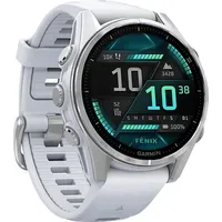 Garmin fenix 8 AMOLED 43 mm steinweiss / silber