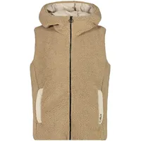 CMP WOMAN VEST FIX HOOD sesamo (A435) 46