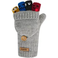 Barts Puppeteer Bumgloves heather grey (02) 4