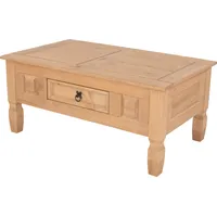 SAM Outillage Couchtisch 100 x 60 cm mit Schublade