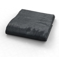 Intirilife Robuste Anti-Unkrautmatte Stärke 100g/m2 in L1000cmxB200cm in Schwarz