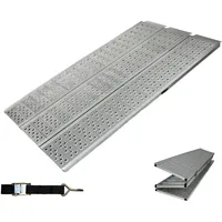 Baumarktplus DREIBREIT by TRUTZHOLM 3-fach Auffahrrampe klappbar Alu 255cm