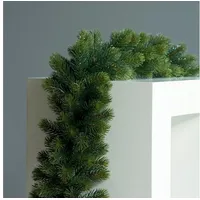 Mucplants Künstliche Edeltannengirlande 180 cm Double Kunsttanne Künstliche Girlande