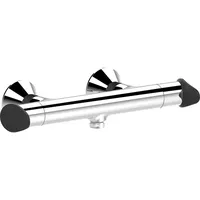 Evenes Brausethermostat Sarcari, chrom/schwarz