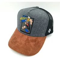 Bavarian Caps Cap Popeye Curved DUNKELGRAU - - -