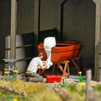 Busch gmbh&co. kg modell-spielwaren 79815 H0 Action Set: Boot