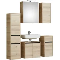 Saphir Badmöbel-Set »Quickset 393«, (Komplett-Set, 5 St.), beige