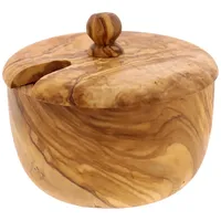 Hofmeister Holzwaren HOFMEISTER® Edle Dose mit Deckel aus Olivenholz,