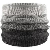 Buff Knitted & Fleece Neckwarmer Masha Schlauchschal grey