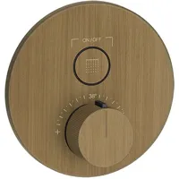 GESSI HiFi Thermostat, 1-Weg, - Messing antik