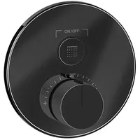 GESSI HiFi Thermostat, 1-Weg, - Metall schwarz