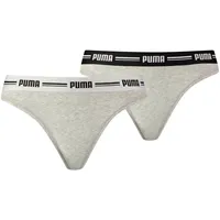 Puma 2P Iconic Solid String Grau Small Damen