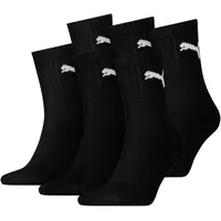 Puma Socken Unisex 6er Pack Stretch schwarz 35-38