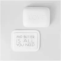 Räder Guten Morgen Butterdose Love