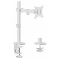 Equip 17"-32" Bewegliche Monitor/LCD-Tischhalterung, weiß