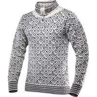 Devold Svalbard Wool Zip Neck Pullover (Größe M, grau)