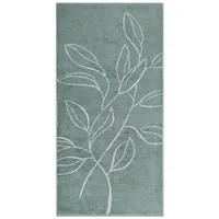 CAWÖ Atelier Handtuch 50 x 100 cm blau/grau