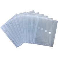 Kim Kranholdt Dokumententaschen Sammelmappen A5 quer, transparent natur, EURO-Lochung,