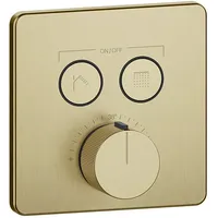 GESSI HiFi Thermostat 2-Wege, - messing gebürstet