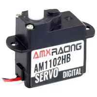 AMEWI Micro-Servo AMXRacing AM1102HB Analog-Servo Getriebe-Material: Kunststoff