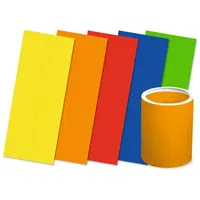 Ursus Laternenzuschnitte Uni Color-Transparentpapier 20x50cm 115g/qm VE=25 Stück 5