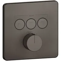 GESSI HiFi Thermostat 3-Wege, - Metall schwarz gebürstet