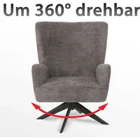 MCW Sessel N65 Chenille 75 x 75 x 75