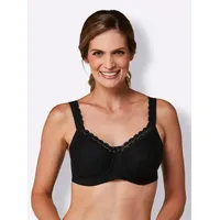MISS MARY OF SWEDEN Cotton Comfort Bügel-BH 105F schwarz,