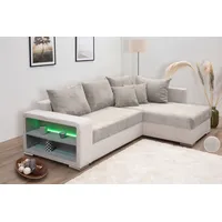 Collection AB »L-Form«, Regalarmlehne mit LED RGB Beleuchtung,Bettfunktion und