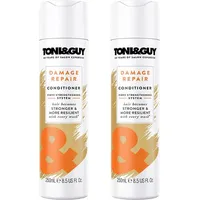 TONI&GUY 2 x Toni&Guy Damage Repair Conditioner Pflegespülung Haarspülung