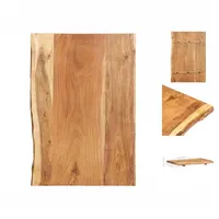 VidaXL Badezimmer-Waschtischplatte Massivholz Akazie 80x52x3,8 cm