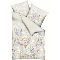 KAEPPEL Bettwäsche Lily Feinbiber Creme Größe 135x200 cm (80x80