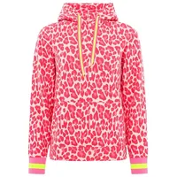 Zwilling Hoodie ""Leo Allover Neon Kante"", Damen, Gr.
