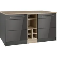 Kochstation Kücheninsel KS-Wien 153 x 100 x 85 cm