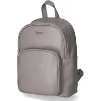 Kaerlek Damen Citypack/ Daypack/ Rucksack Grau Kunstleder - Grau