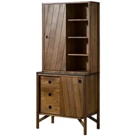 Massivmoebel24 Buffet Mango 80 x 45 x 180 cm