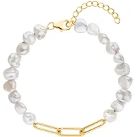 FIRETTI Perlenarmband »Schmuck Geschenk Armschmuck Armkette Perle«, Made in