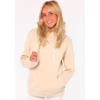 Zwilling Zwillingsherz Hoodie »Happy and Beautiful«, mit gleichfarbiger Smiley-Stickerei