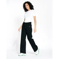 Gang Weite Jeans 94AMELIE WIDE mit Stretch schwarz 26